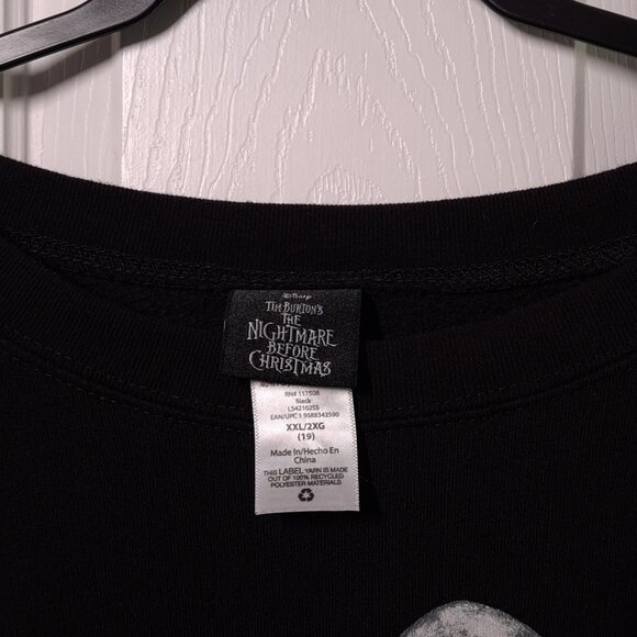 The Nightmare Before Christmas: Moon Phase USED Sweatshirt: Juniors, XXL, Disney - Picture 3 of 7